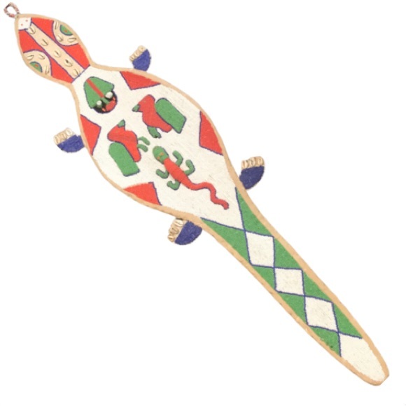 Other - African Yoruba Belt Beaded Alligator Nigeria Handmade Sash